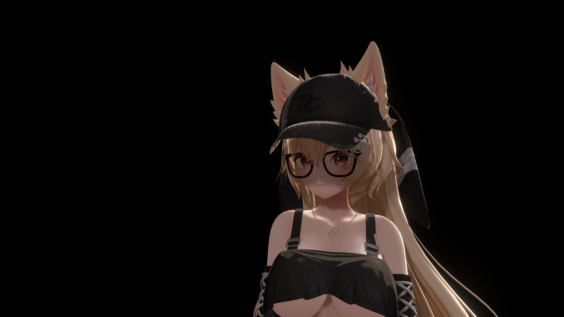 Contact Shadow를 적용한 VRChat 인게임 아바타